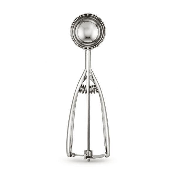 Premium Stainless Steel Spring-Loaded Ice Cream & Cookie Scoop