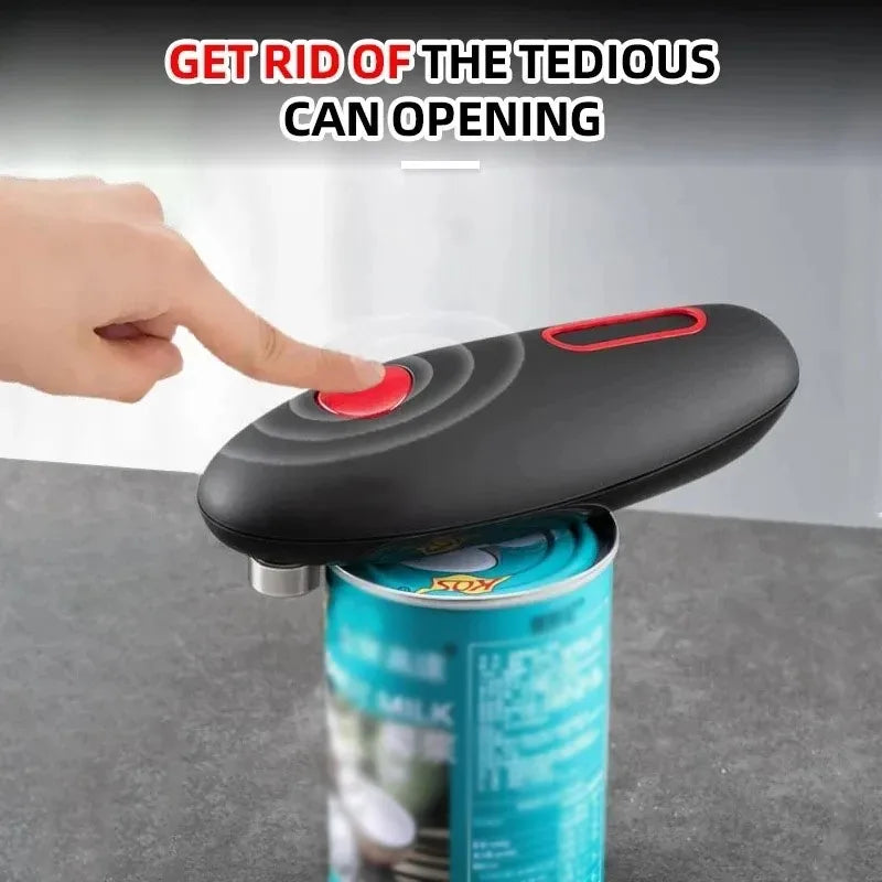 Electric Can Opener - Automatic Hands-Free Jar & Bottle Opener