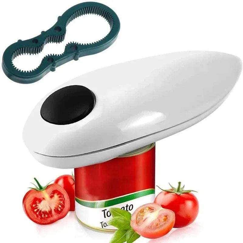 Electric Can Opener - Automatic Hands-Free Jar & Bottle Opener