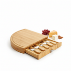 Cheese Board Set with Cutlery - Professional No Logo