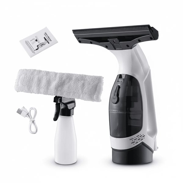 Electric Window Cleaner - Cordless Rechargeable Glass Cleaner