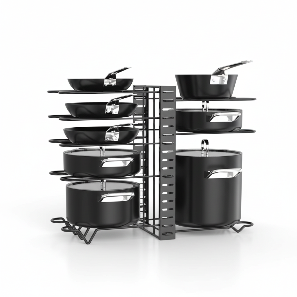 Pot Rack Organizer - Professional